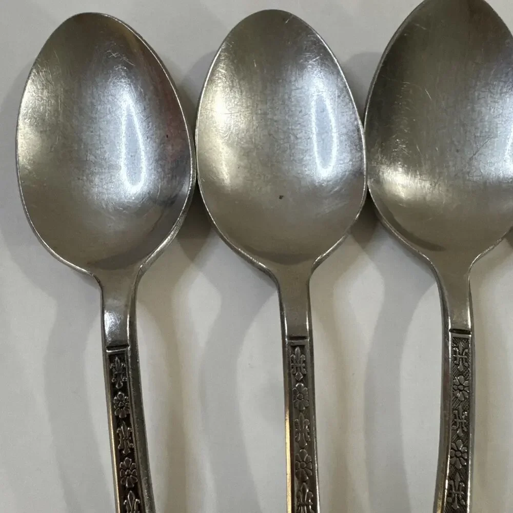 4 Tablespoons - Vintage Interpur Florenz 1960s - Stainless Flatware